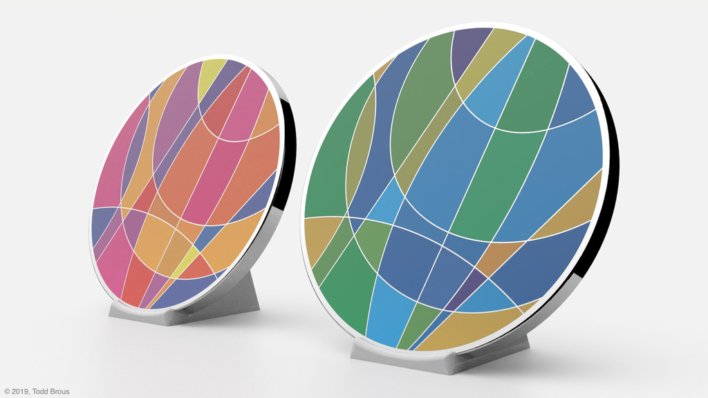 Color Slice Coin 5