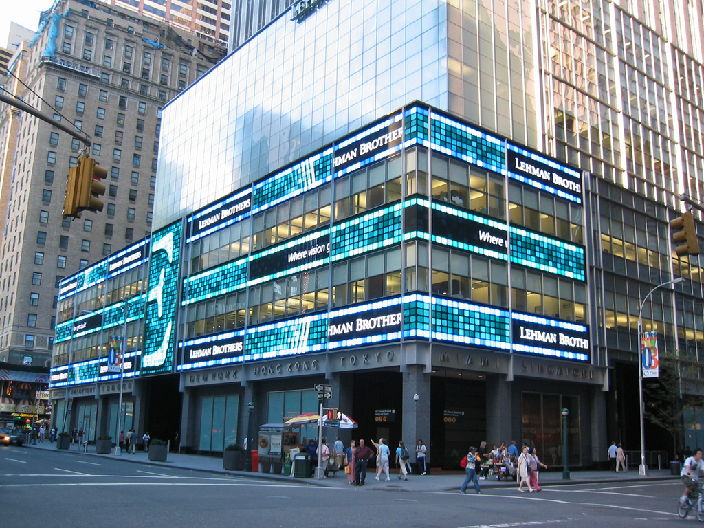 Time Square Signage: MSDW Lehman - Systems Integration